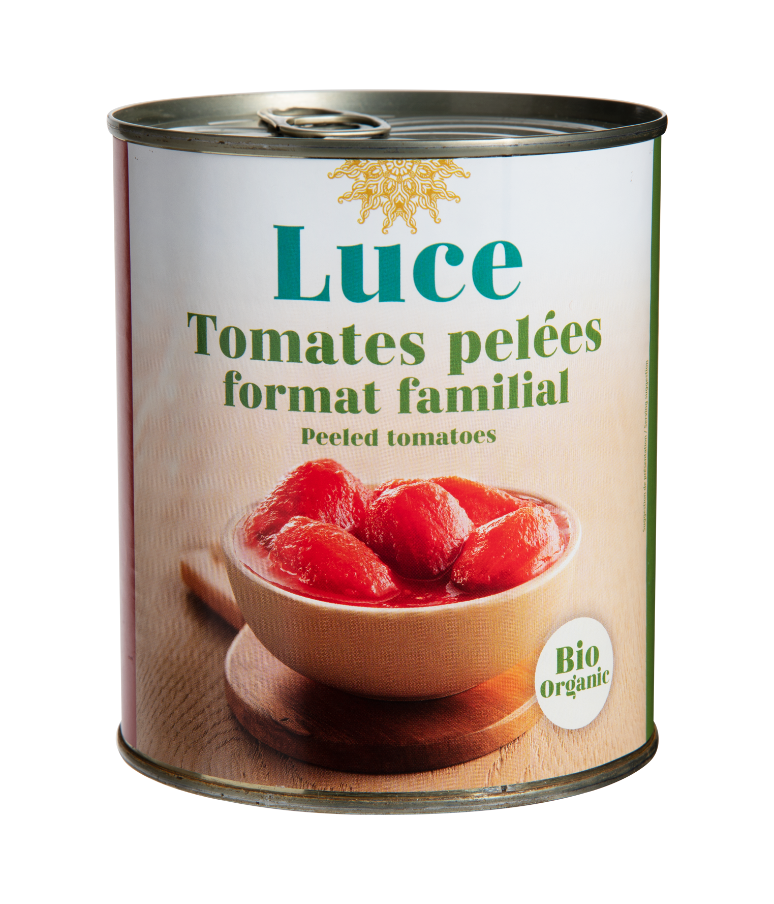 Tomates pelées - Boite métal - Format Eco