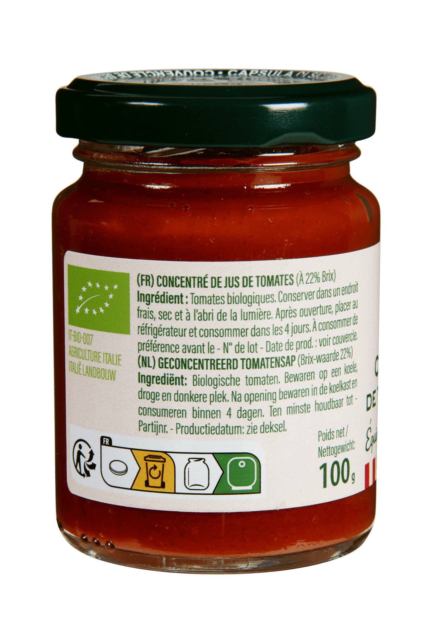Concentré de tomate 22%