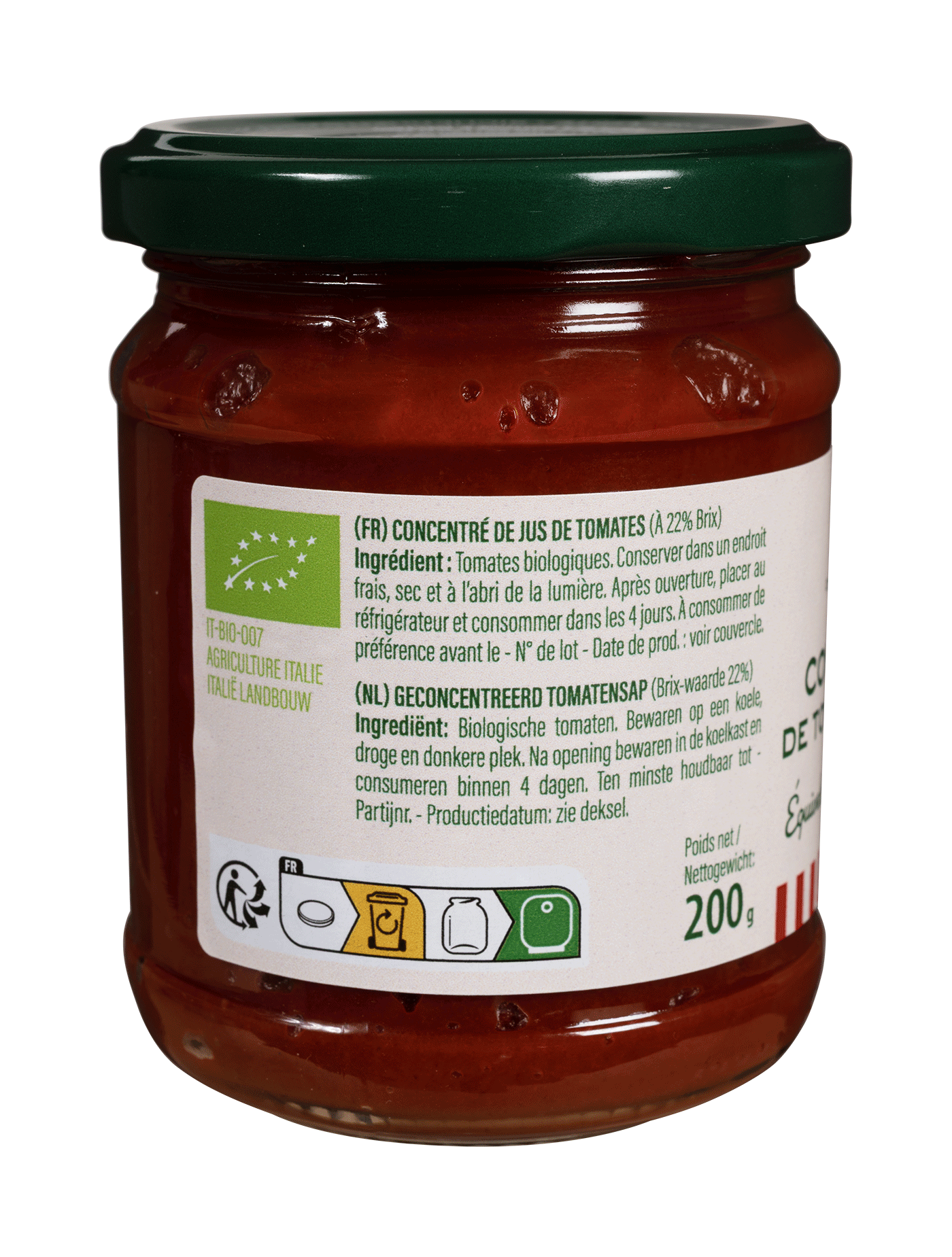 Concentré de tomate 22%