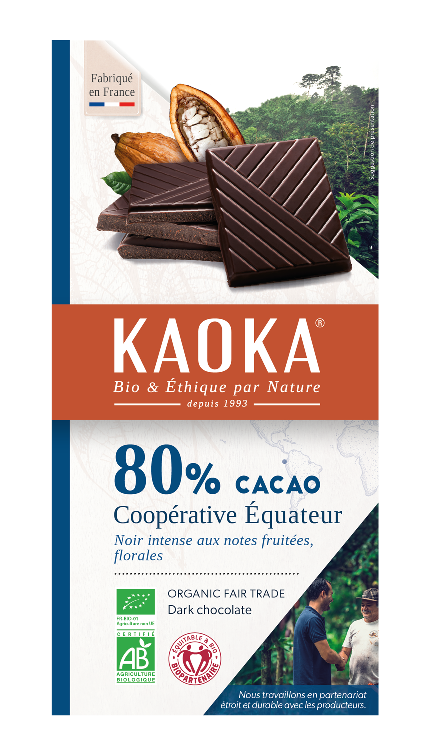 Chocolat noir 80% - Equateur