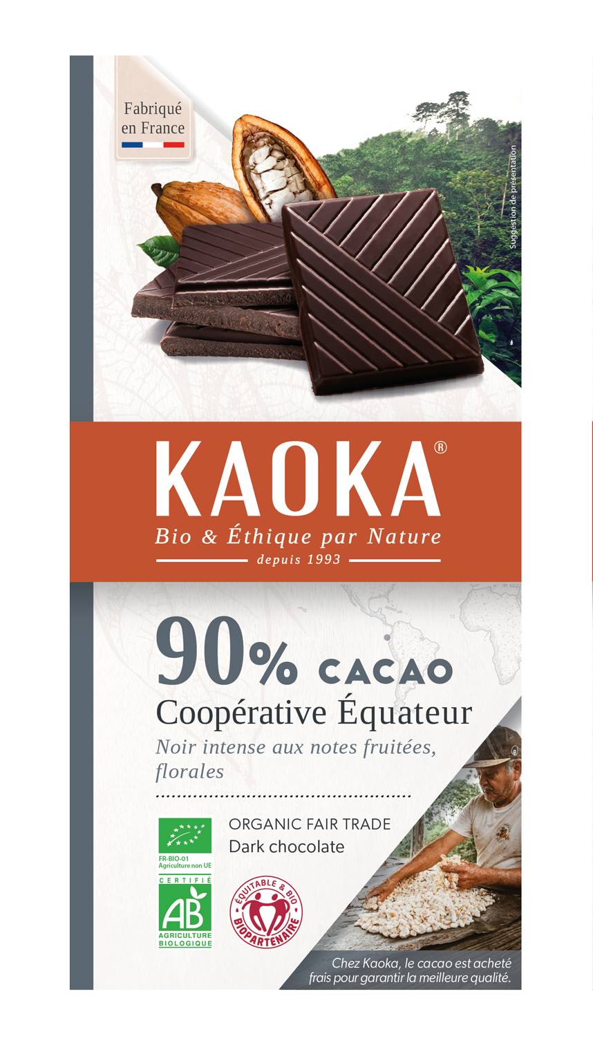Chocolat noir 90% - Equateur
