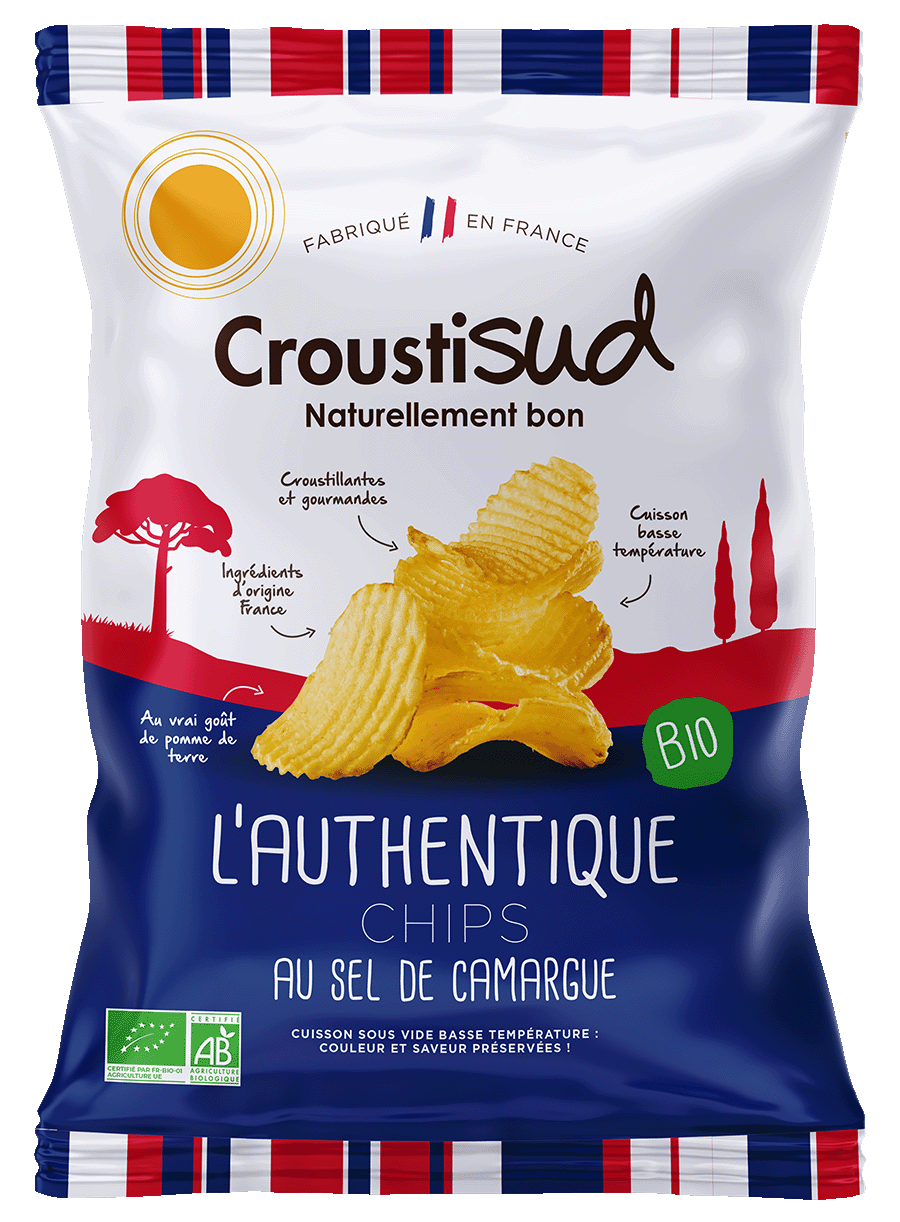 L'authentique - chips au sel de Camargue