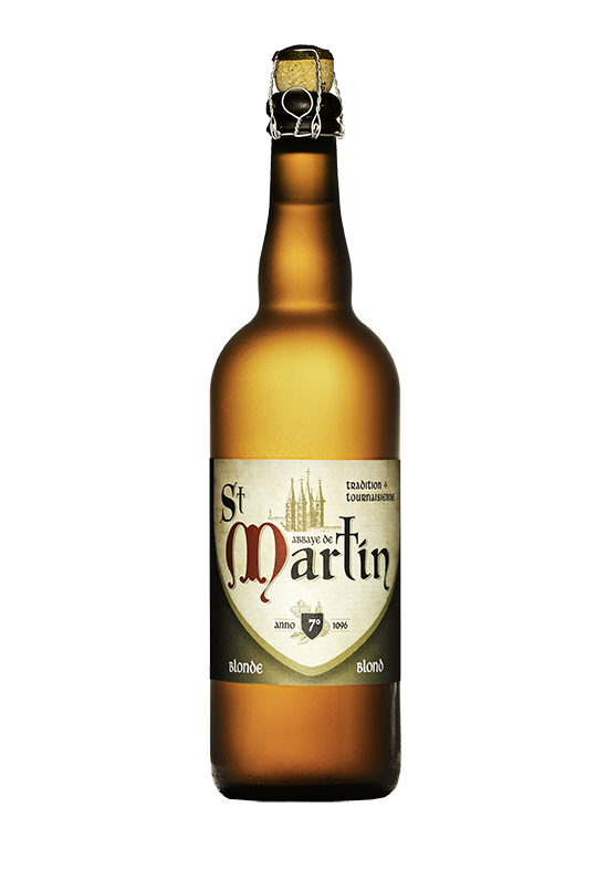 Bière Abbaye de St Martin - Blonde 7%