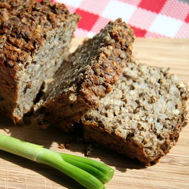 Terrine campagnarde de lentilles et sarrasin