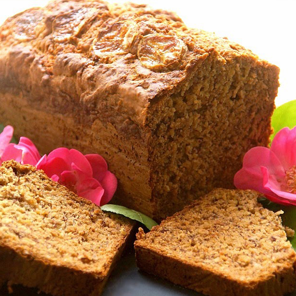 Banana bread au son d'avoine sans oeuf ni lait