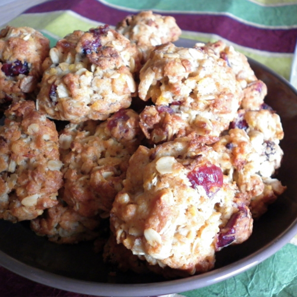 Biscuits muesli aux cranberries