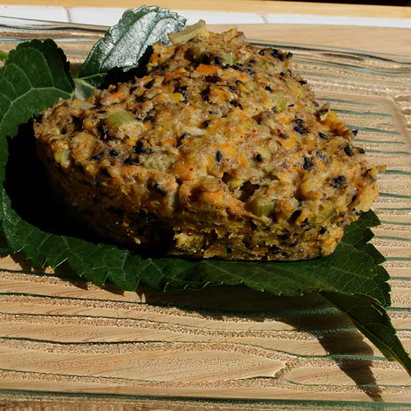 Cake moelleux aux flocons de sarrasin et légumes racines