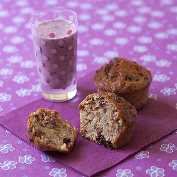 Muffins aux pruneaux