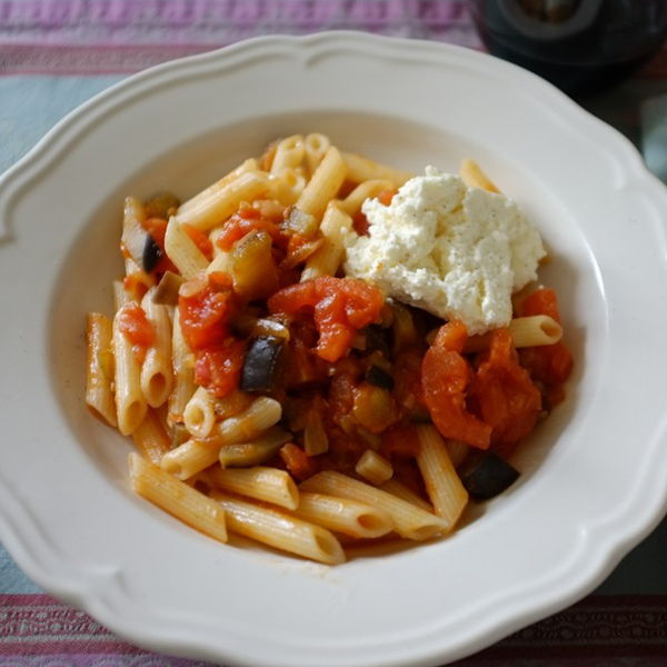 Pennes 3 saveurs à la norma