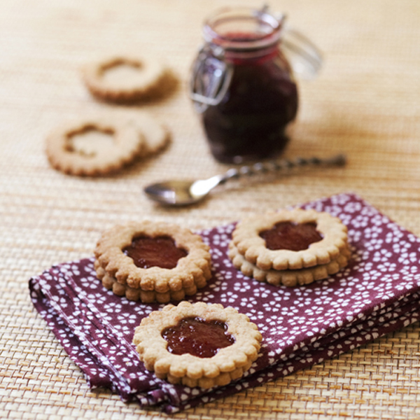 Petits sablés à la confiture