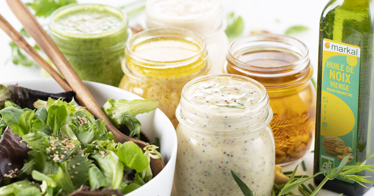 Les sauces à salade