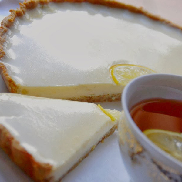 Tarte flan au citron