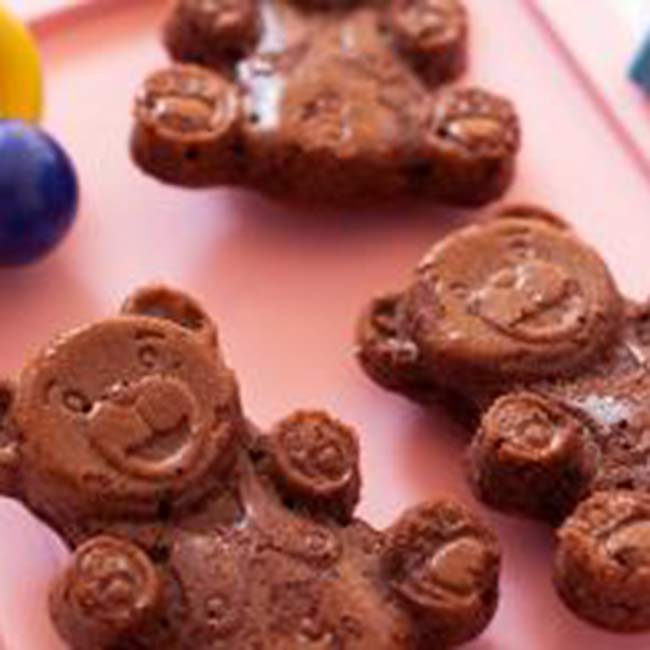 Petits biscuits oursons aux amandes