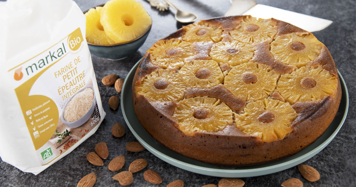 Gâteau renversé à l'ananas