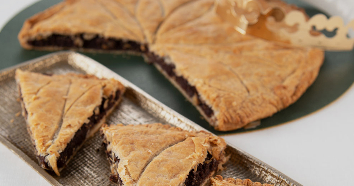Galette des rois au chocolat
