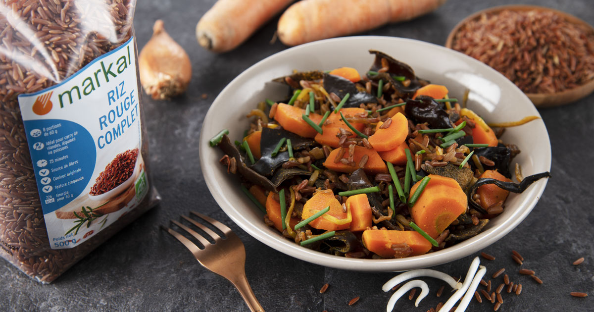 Riz sauté aux légumes