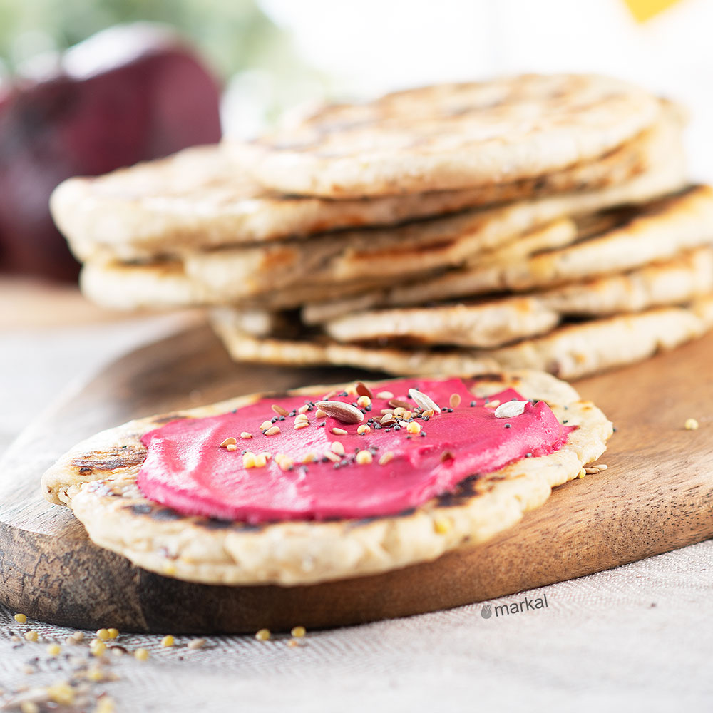 Kenyan chapatis with seeds and cumin