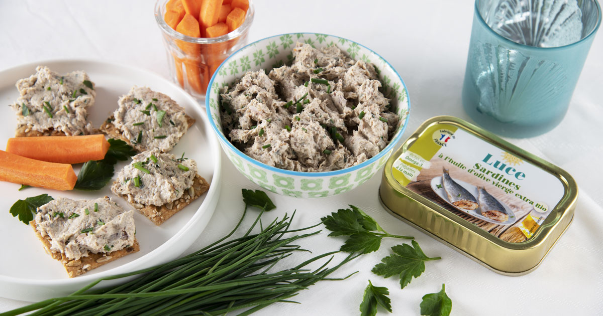 Rillette de sardines