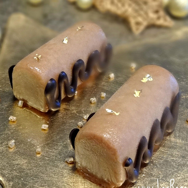 Bûchettes de Noël aux marrons glacés