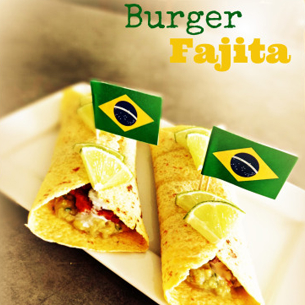 Burger fajita