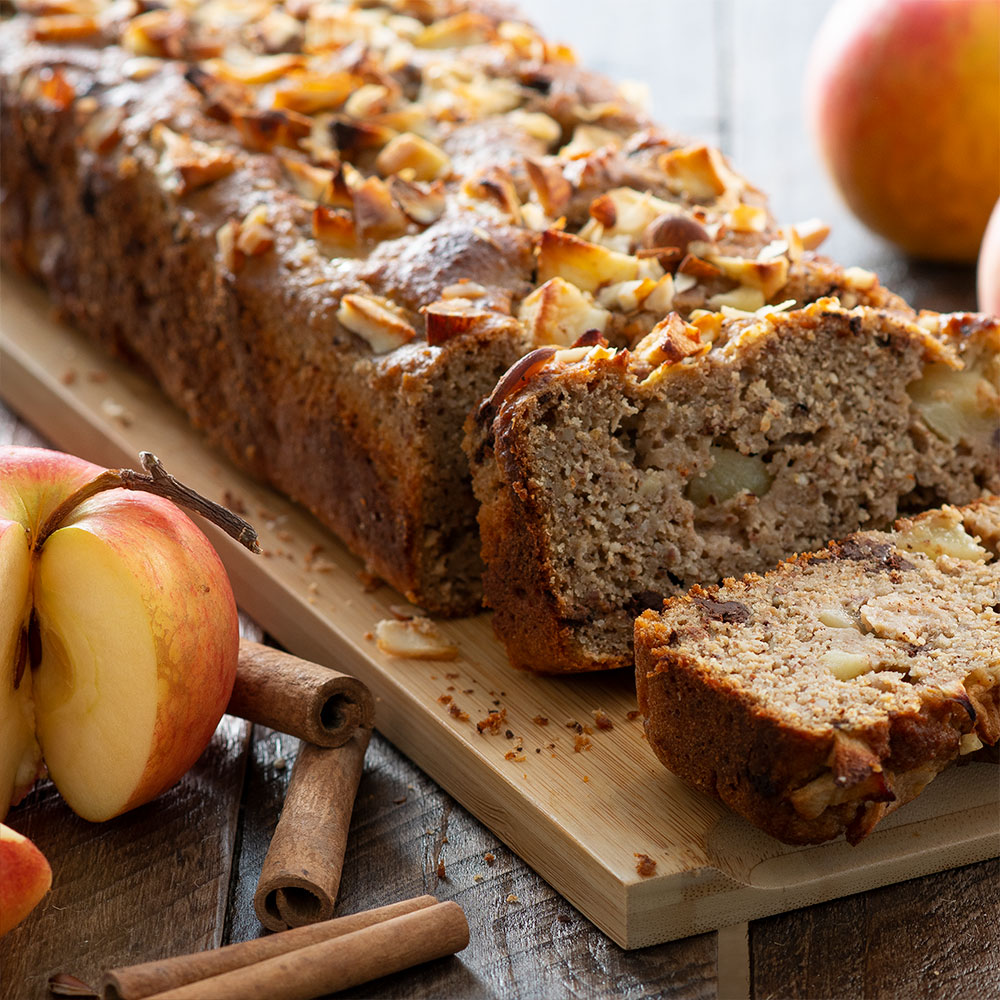 Apple bread aux pépites de chocolat