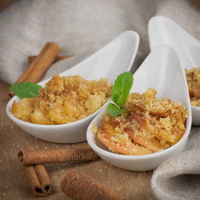 Crumble à la cannelle