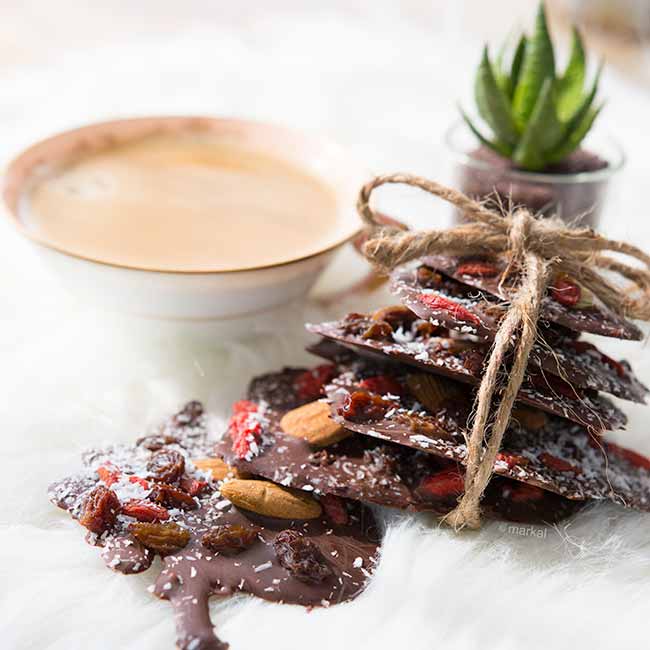 Mendiants au chocolat facile : découvrez les recettes de Cuisine