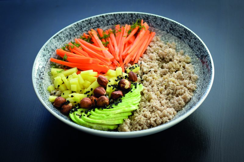 Veggie bowl couscous sarrasin