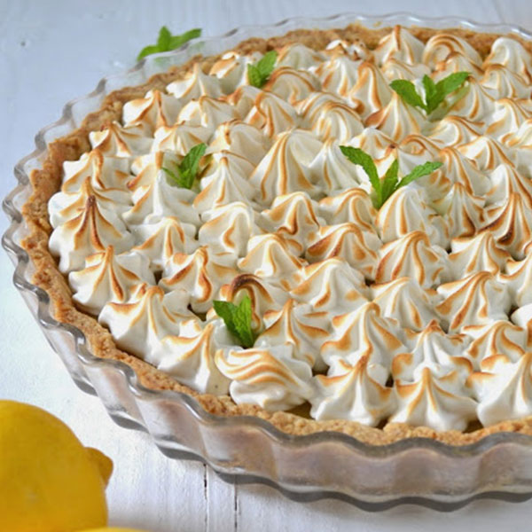 Tarte au citron meringuée (à l'aquafaba)