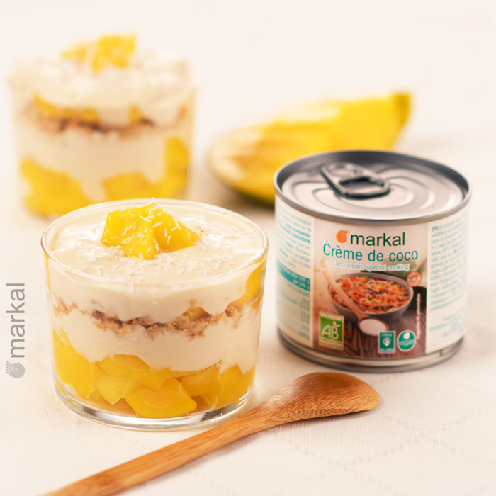 Tiramisu mangue coco