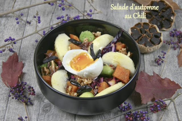 Salade d'automne au chili