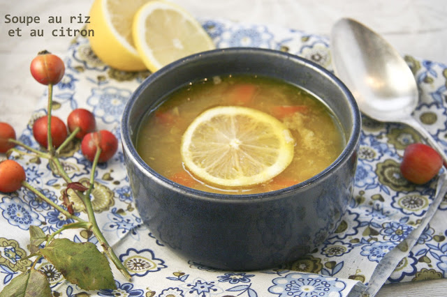 Soupe grecque au riz et au citron (Avgolemono)