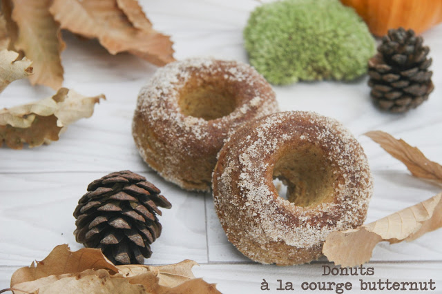 Donuts à la courge butternut (cuits au four)