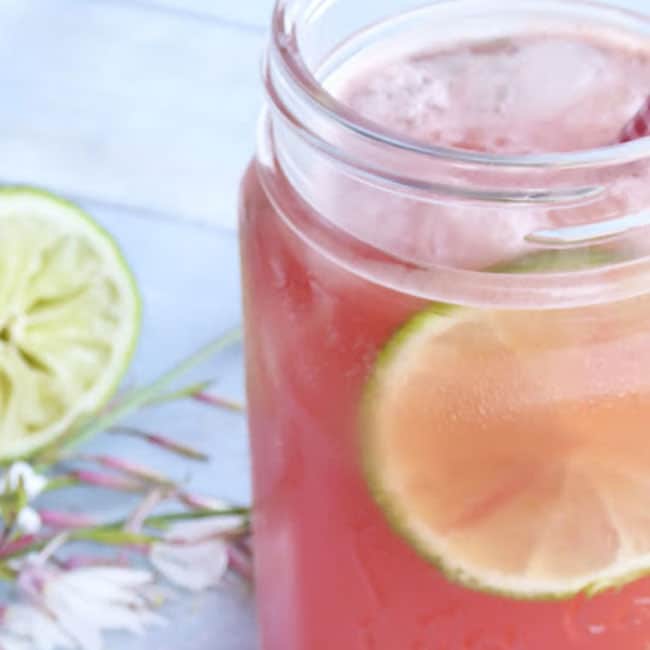 Agua fresca à la pastèque et au citron vert