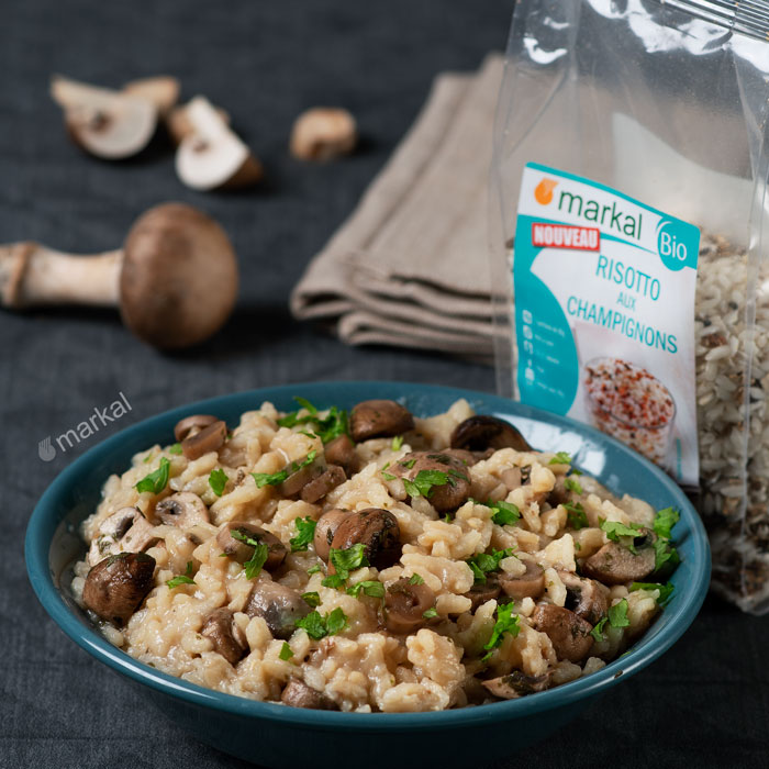 Mushroom risotto