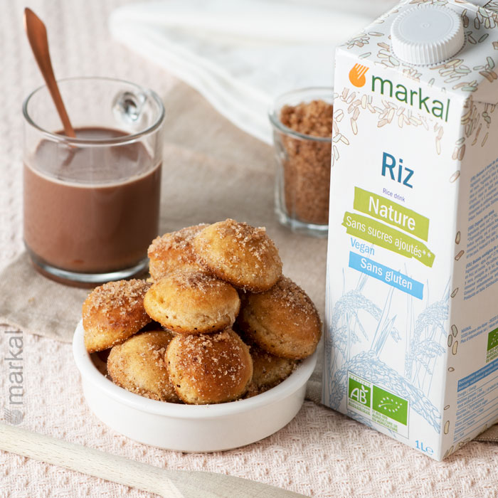 Mini beignets à la cannelle