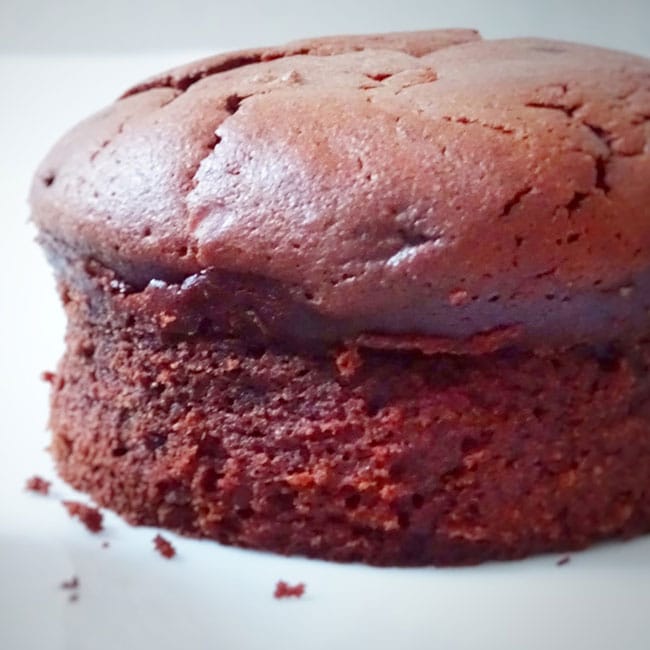 Fondant chocolat noir et crème de marrons