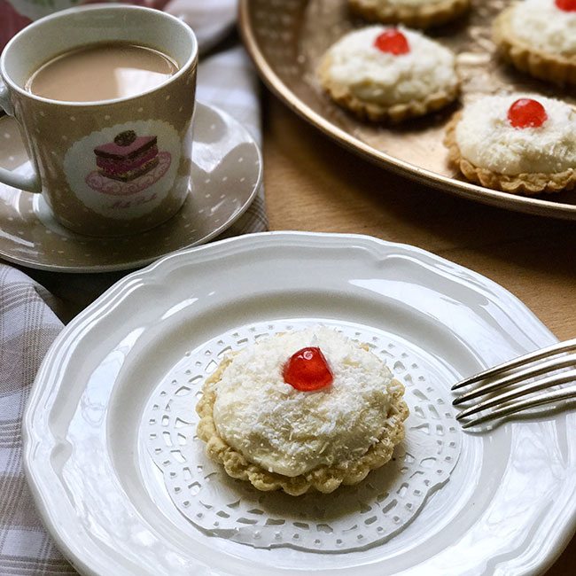 Puits d'amour à la noix de coco