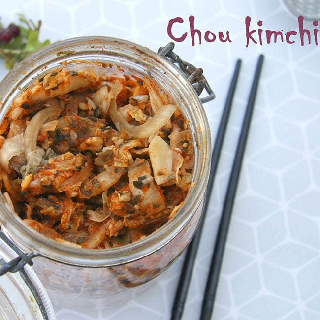 Kimchi de chou