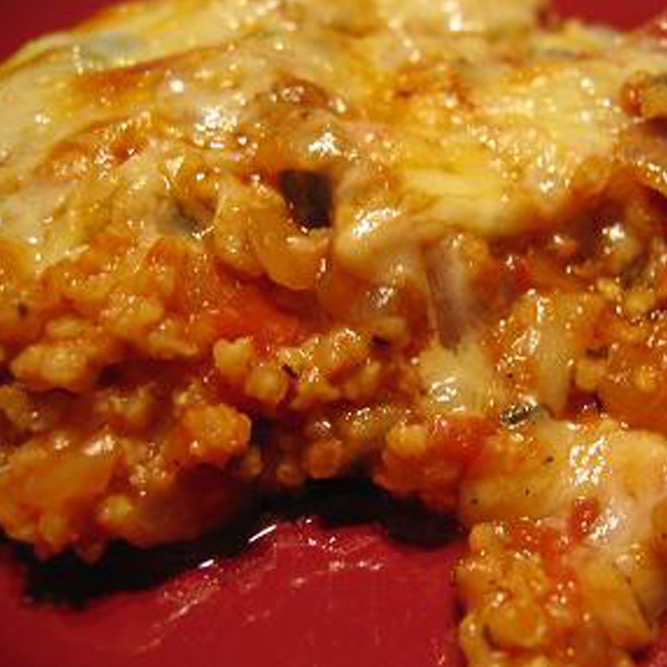 Gratin de millet à la tomate