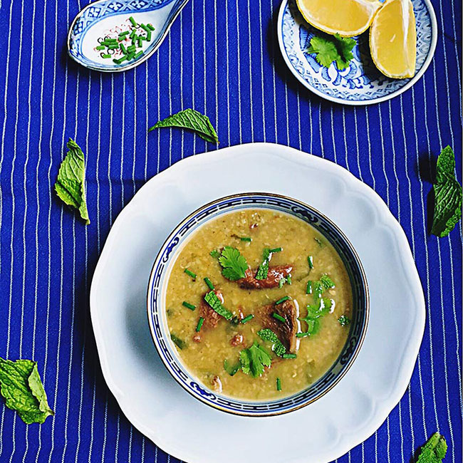 Haleem : soupe épicée d'agneau de l'Île Maurice