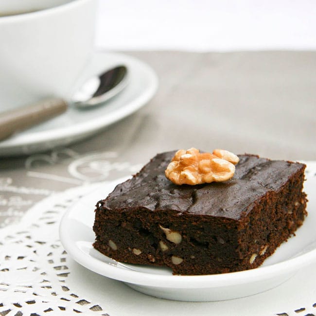 Brownie à la farine de teff