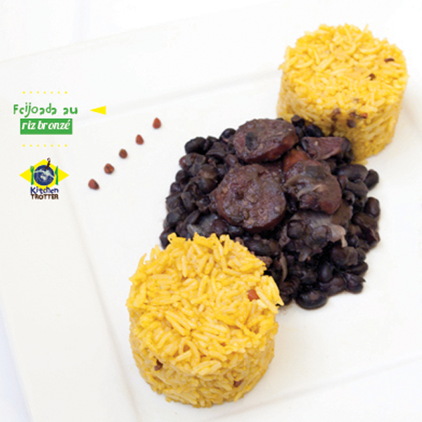 Feijoada au riz bronzé