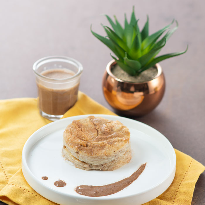 Gâteau invisible aux poires et à la mélasse