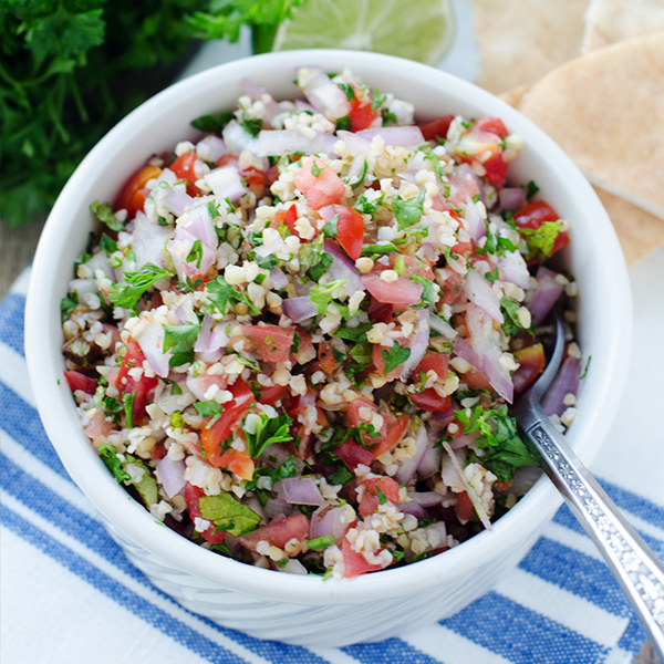 Salade de blé à l'espagnole