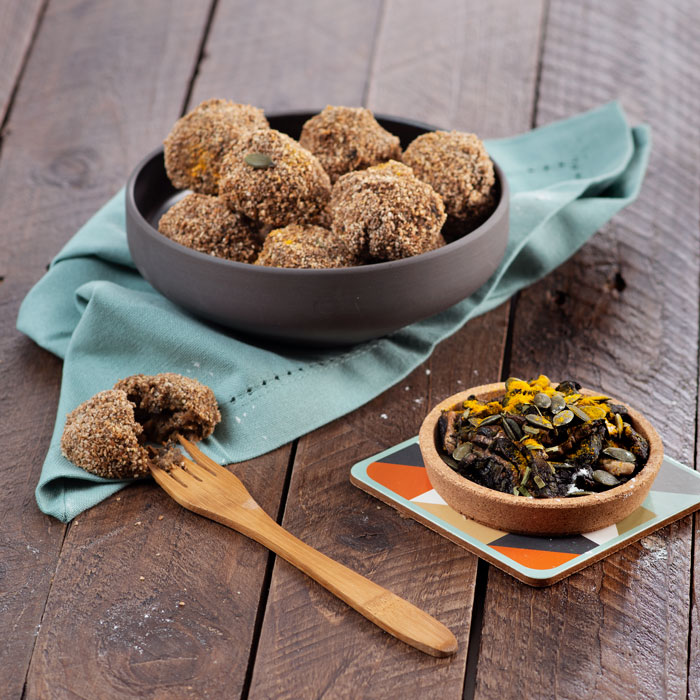 Boulettes de lentilles corail aux légumes