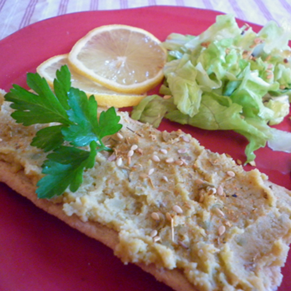 Houmous de pois cassés