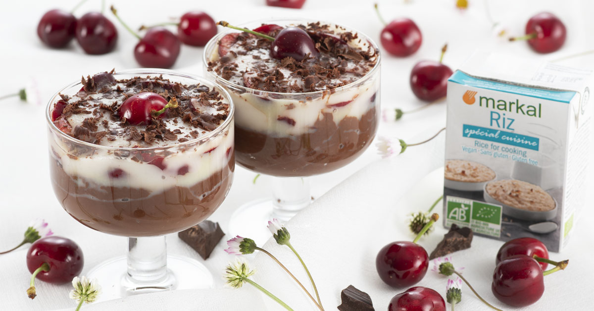 Verrine forêt noire