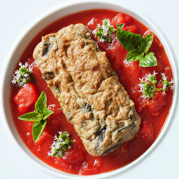 Pain de kasha à l'aubergine