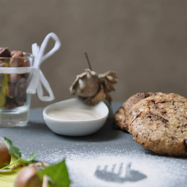 Cookies noisettes chocolat